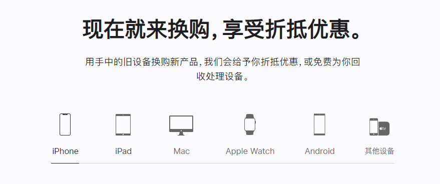 畅好乡苹果手机维修分享iPhone以旧换新的去处 